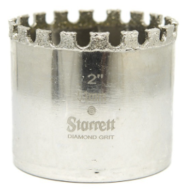 Diamond Holesaw 51mm – Large Diameter Diamond Grit Hole Saw for Porcelain, Ceramic & Natural Stone